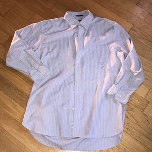 Lands end no iron Supima Oxford button down shirt